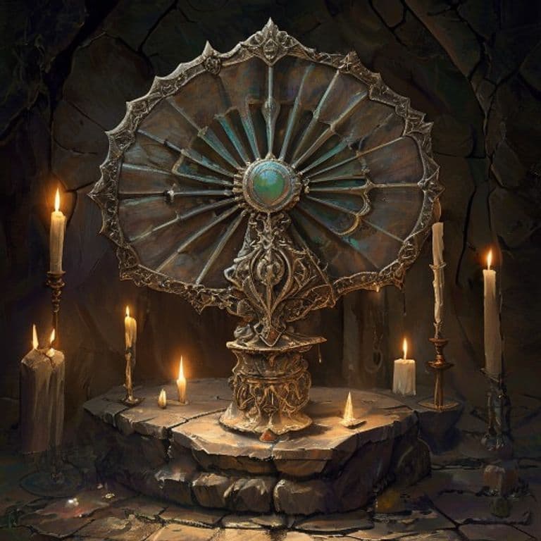 Wind Fan — fantasy item illustration