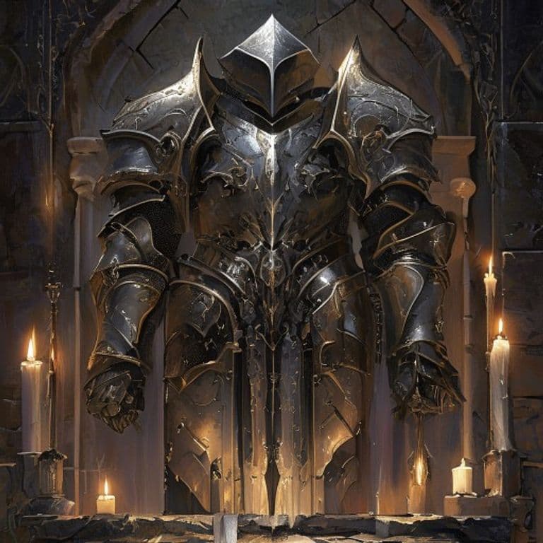 Armor of Invulnerability — fantasy item illustration