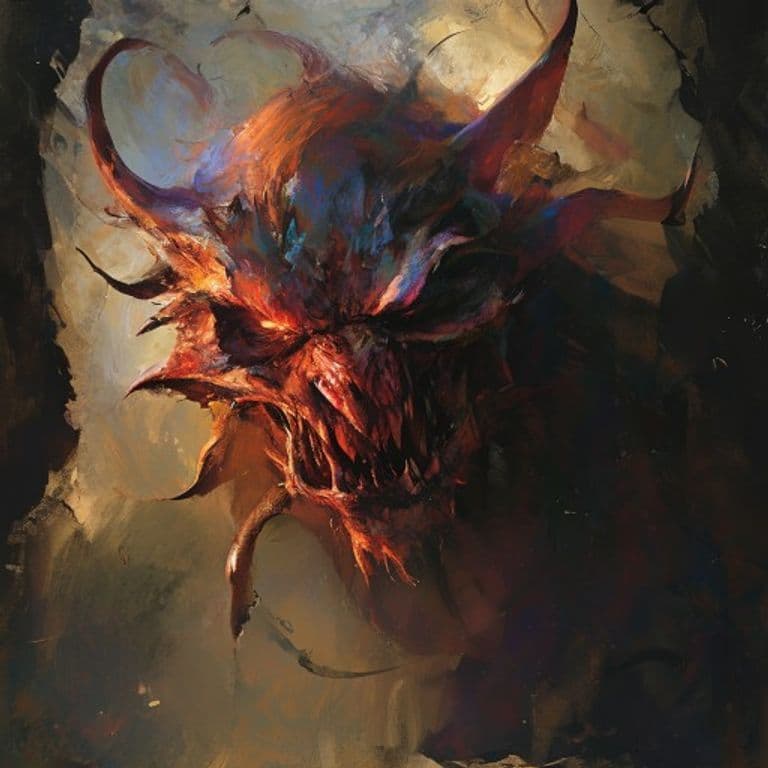 Alpha Yek — fantasy monster illustration
