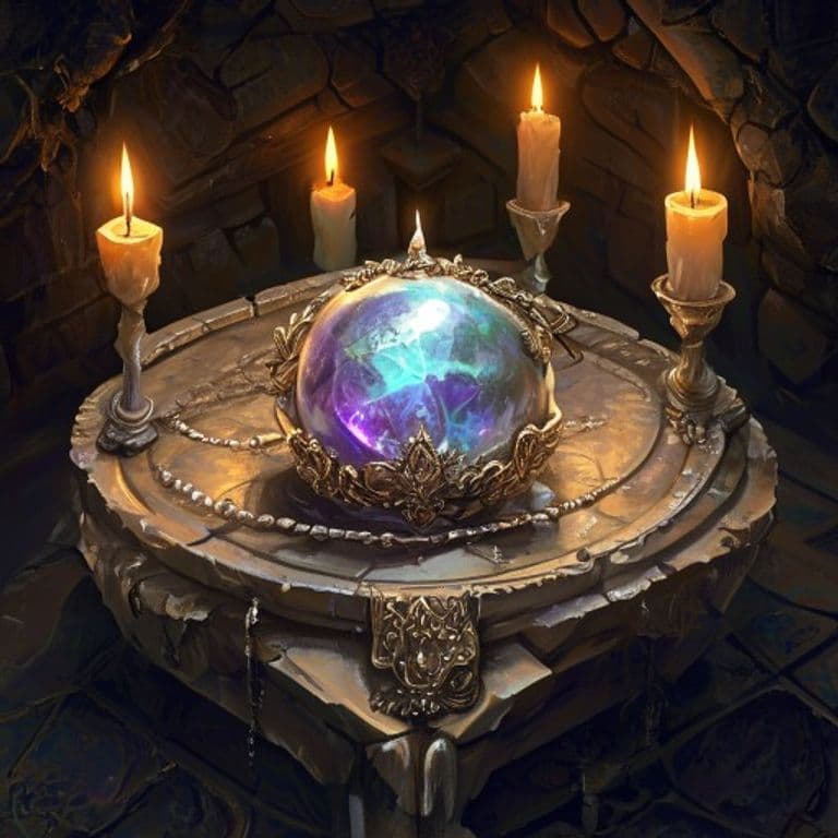 Pearl of Power — fantasy item illustration