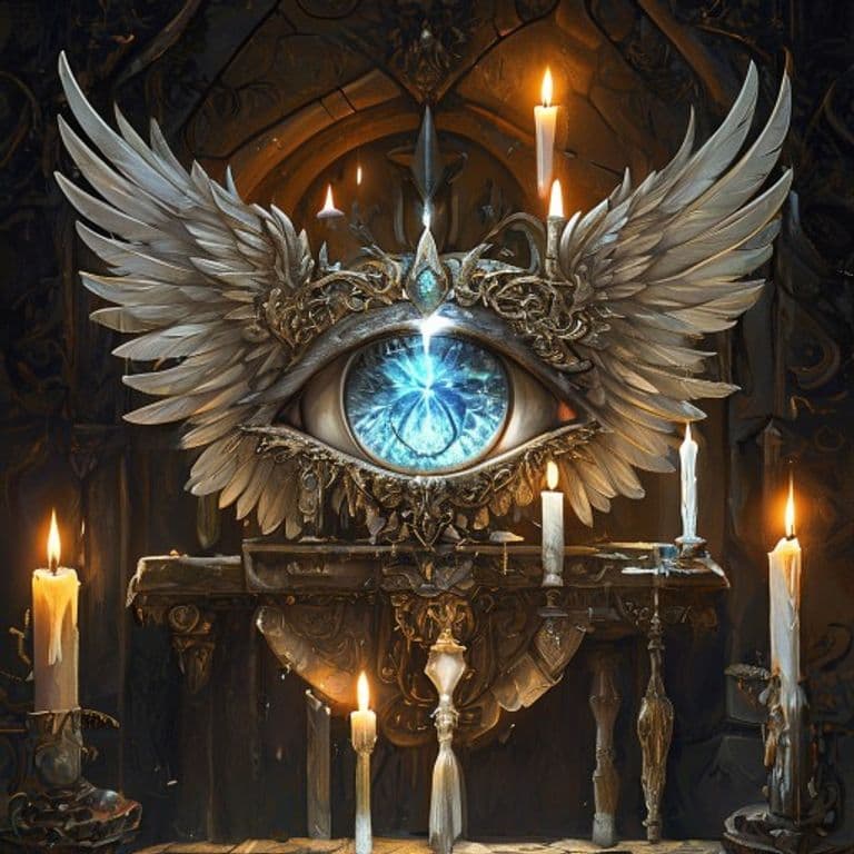 Angel Eyes — fantasy item illustration