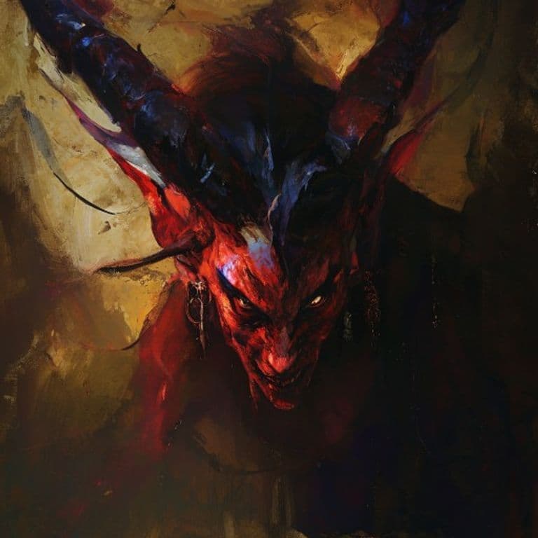 Succubus — fantasy monster illustration. Succubus is a medium fiend (Challenge Rating 4).