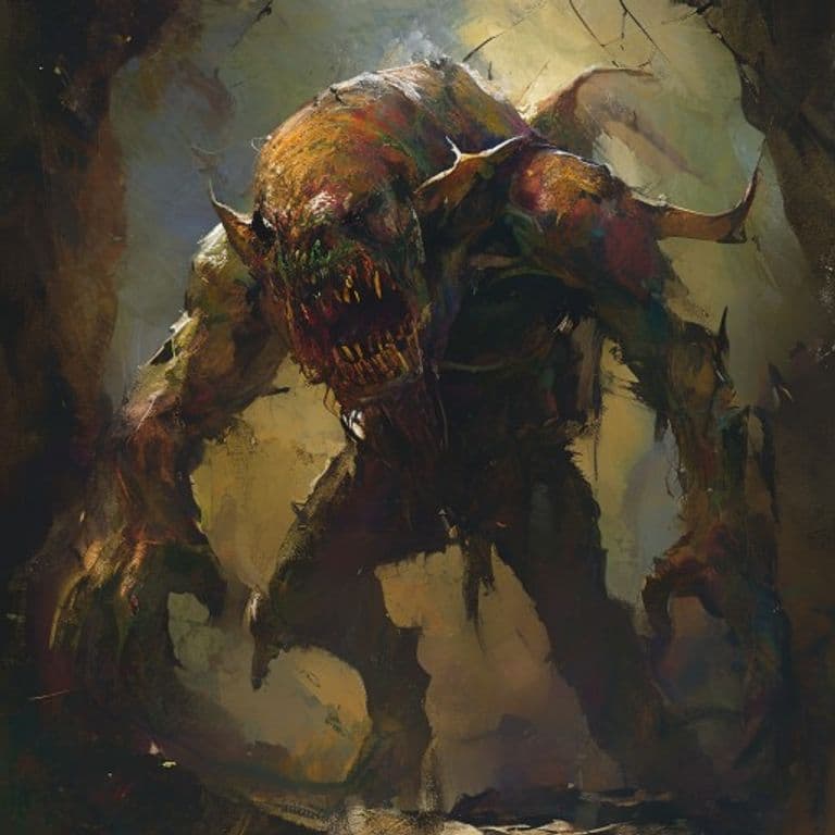 Goblin Dreadnought — fantasy monster illustration. Goblin Dreadnought is a small humanoid (Challenge Rating 1/2).