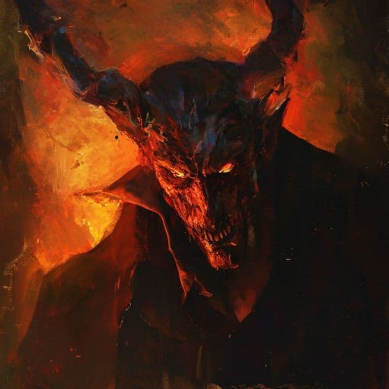 Devil, Infernal Tutor, Lesser — fantasy monster illustration. Devil, Infernal Tutor, Lesser is a medium fiend (Challenge Rating 7).