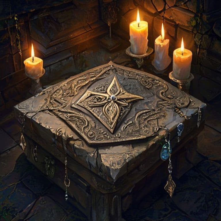 Rogue's Aces — fantasy item illustration