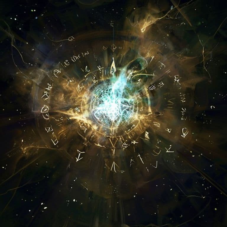 Protection from the Void — fantasy spell effect illustration