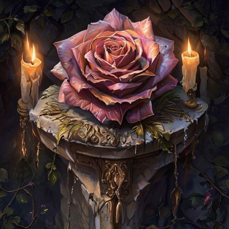 Rose of the Enchantress — fantasy item illustration