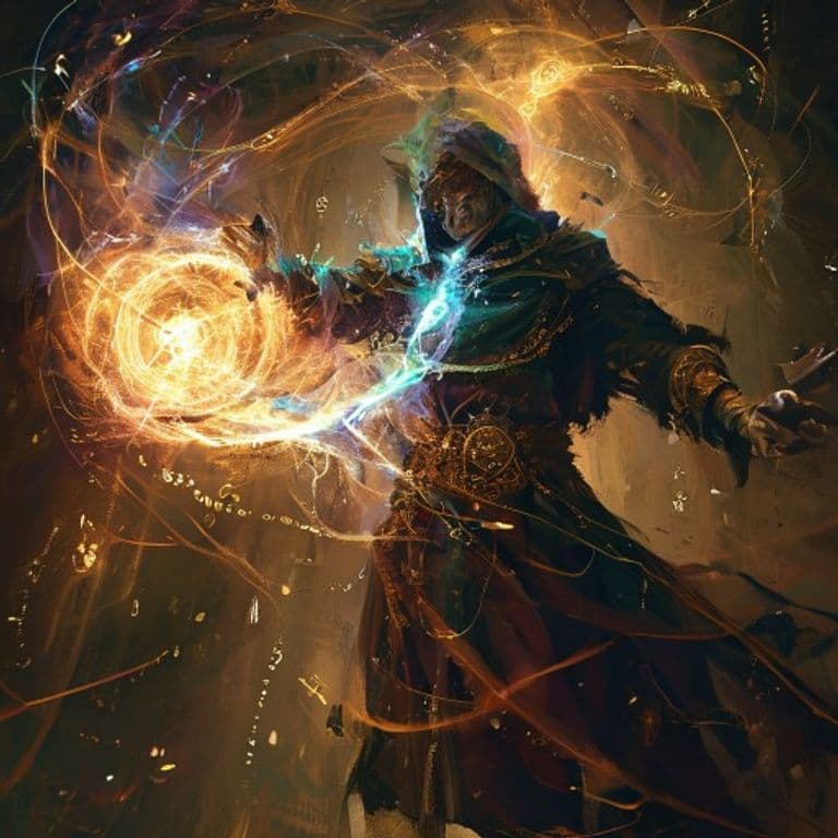 Conjure Spectral Allies — fantasy spell effect illustration. Conjure Spectral Allies is a 7th-level necromancy available to Cleric, Warlock, Wizard.