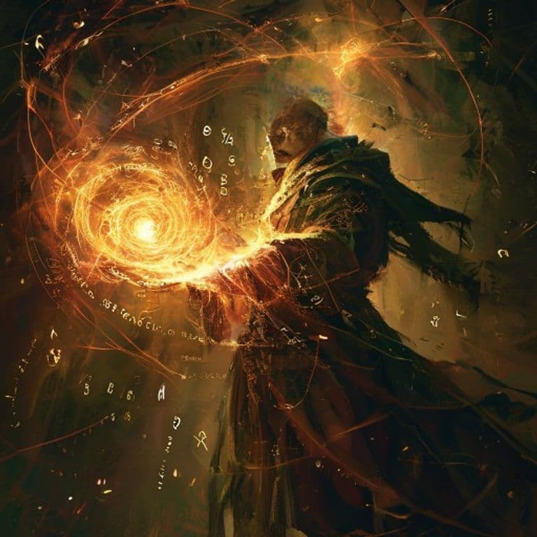 Blight — fantasy spell effect illustration