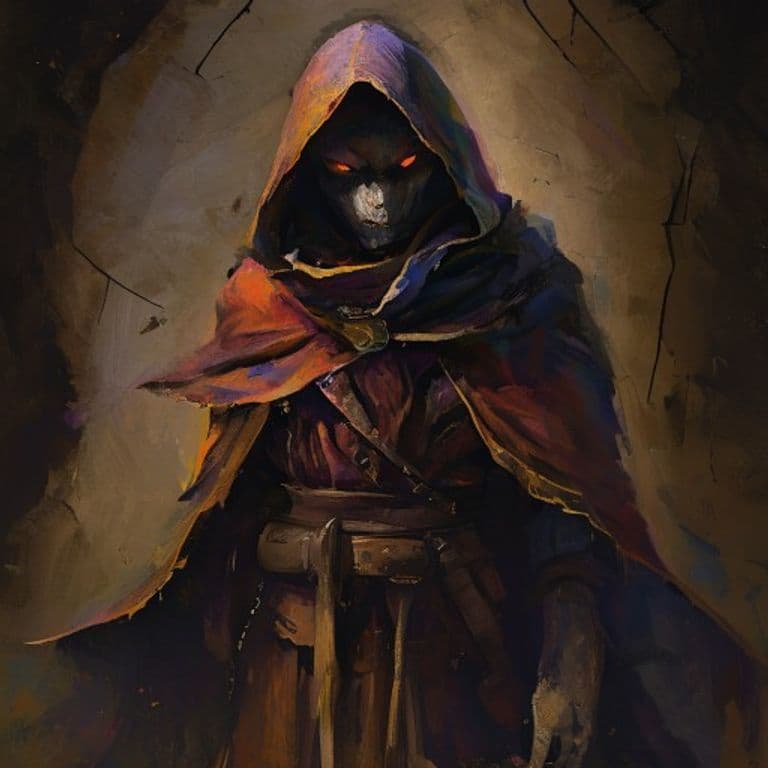 Mage Apprentice — fantasy monster illustration. Mage Apprentice is a medium humanoid (Challenge Rating 1).