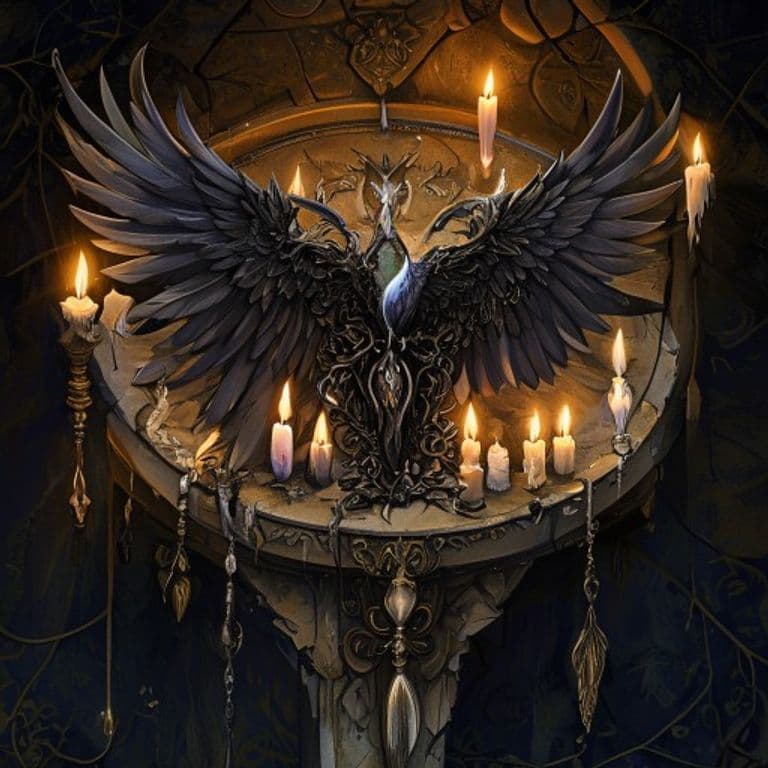 Perdita Ravenwing’s True Name — fantasy item illustration