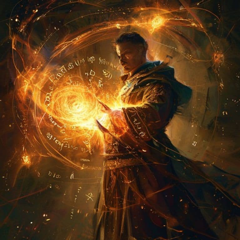 Negative Image — fantasy spell effect illustration. Negative Image is a 2nd-level conjuration available to Sorcerer, Warlock, Wizard.