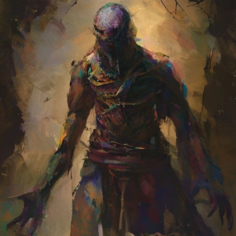 Nkosi — fantasy monster illustration