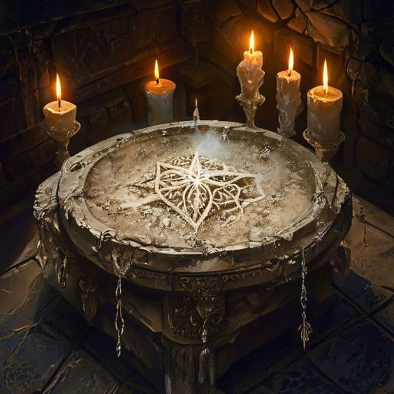 Dust of Desiccation — fantasy item illustration. Dust of Desiccation is a magic item (wondrous item) of rare rarity.