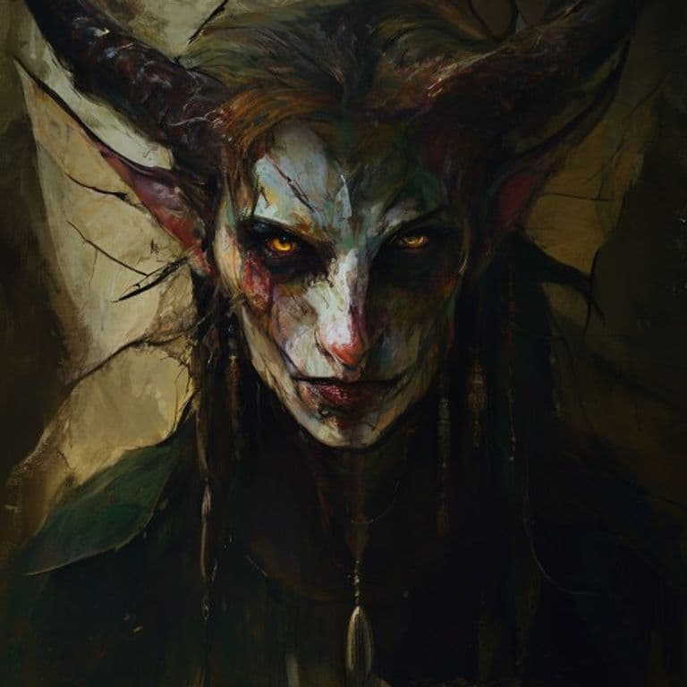 Abominable Beauty — fantasy monster illustration