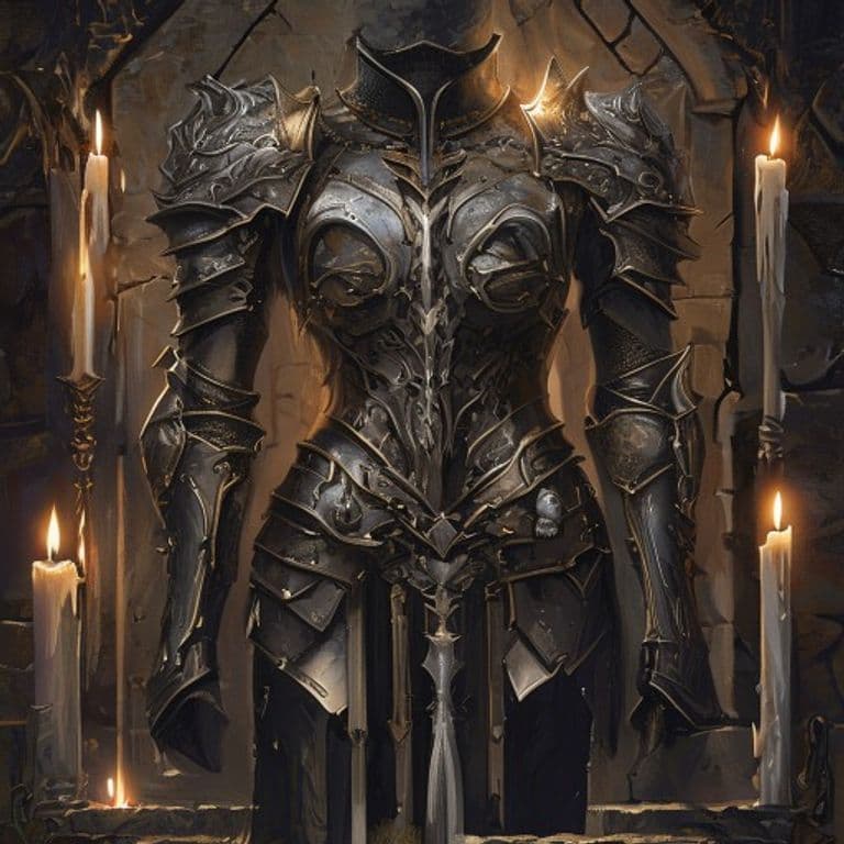 Armored Corset — fantasy item illustration