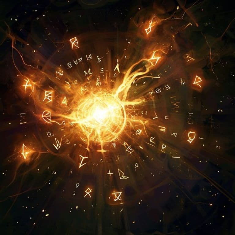 Cure Wounds — fantasy spell effect illustration