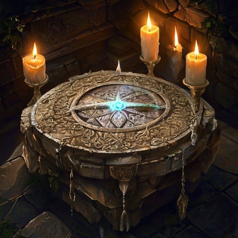 Oculi of the Ancestor — fantasy item illustration