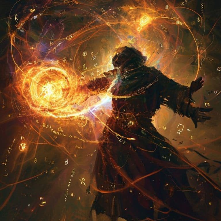 Conjure Manabane Swarm — fantasy spell effect illustration. Conjure Manabane Swarm is a 4th-level conjuration.