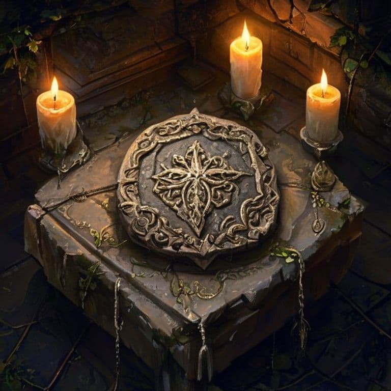 Periapt of Eldritch Knowledge — fantasy item illustration