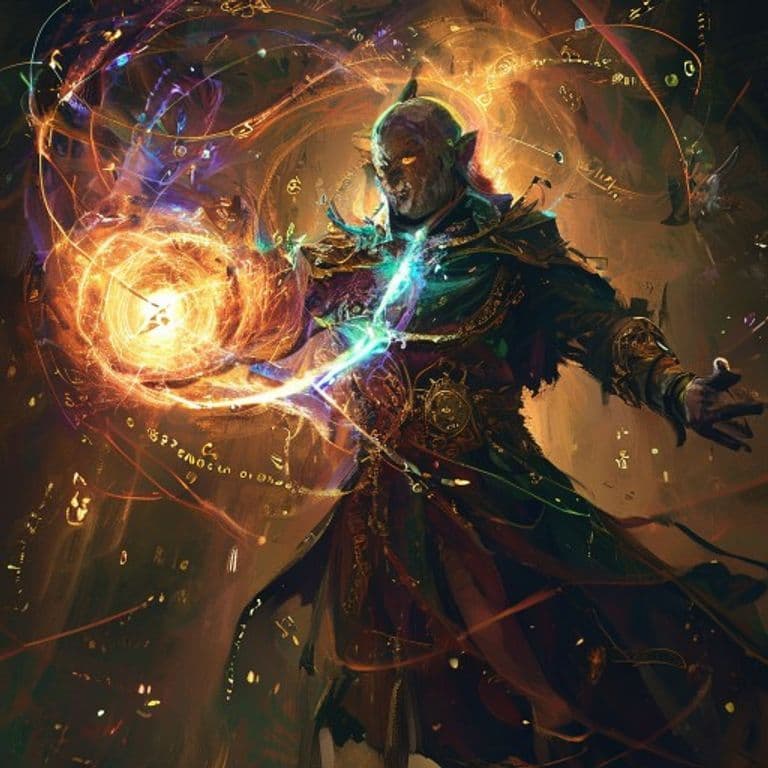 Gift of Azathoth — fantasy spell effect illustration. Gift of Azathoth is a 2nd-level enchantment available to Wizard, Warlock, Sorceror, Ranger, Paladin, Druid, Cleric, B…