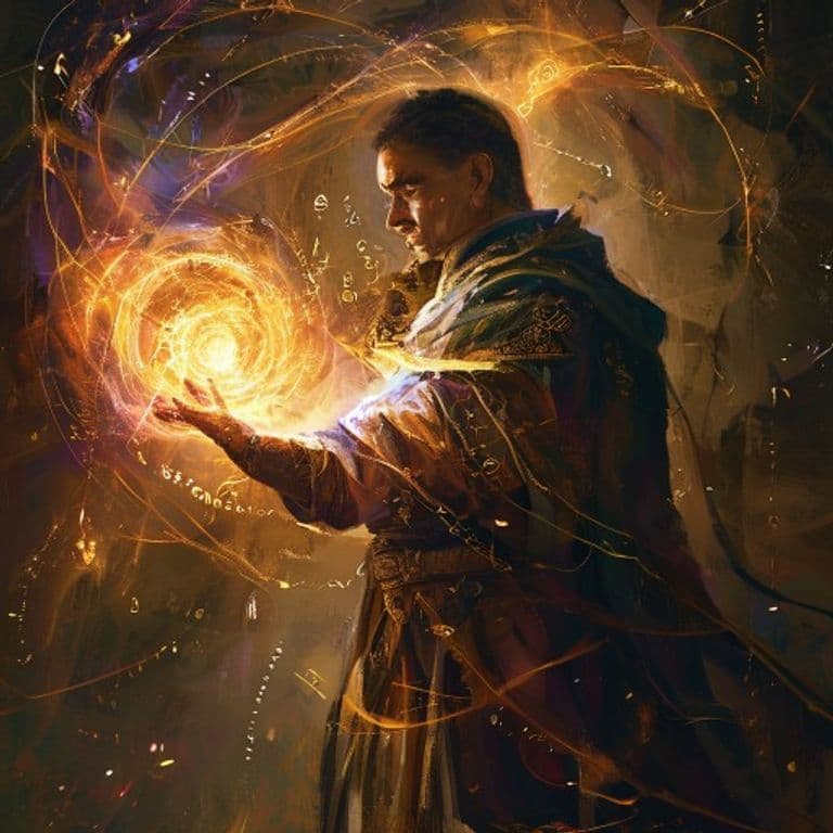 Shared Sacrifice — fantasy spell effect illustration. Shared Sacrifice is a 2nd-level evocation available to Cleric, Paladin.
