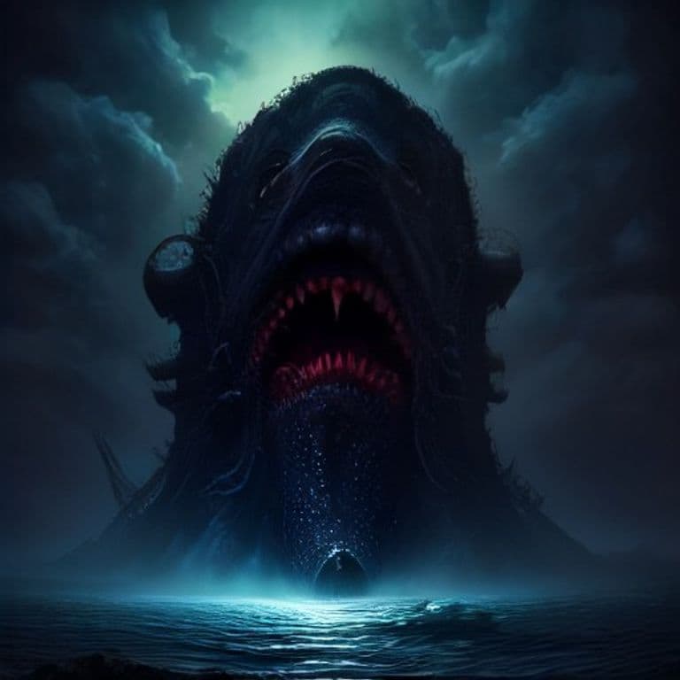 Titanic Kraken — fantasy monster illustration. Titanic Kraken is a titanic monstrosity (Challenge Rating 25).
