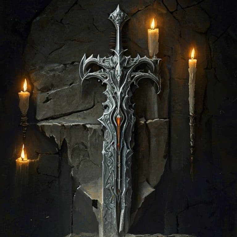 Mindblade — fantasy item illustration