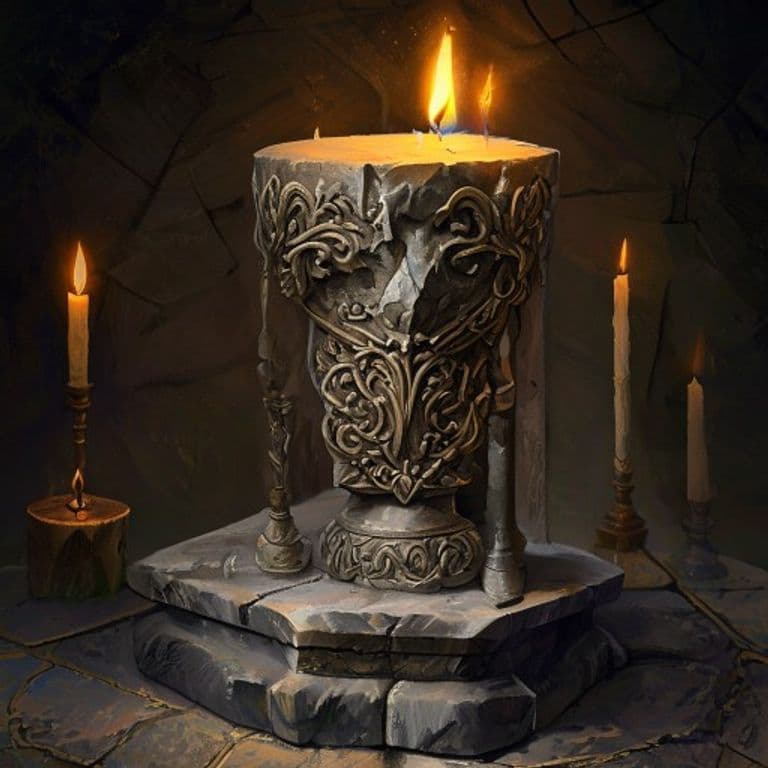 Figurine of Shared Affliction — fantasy item illustration