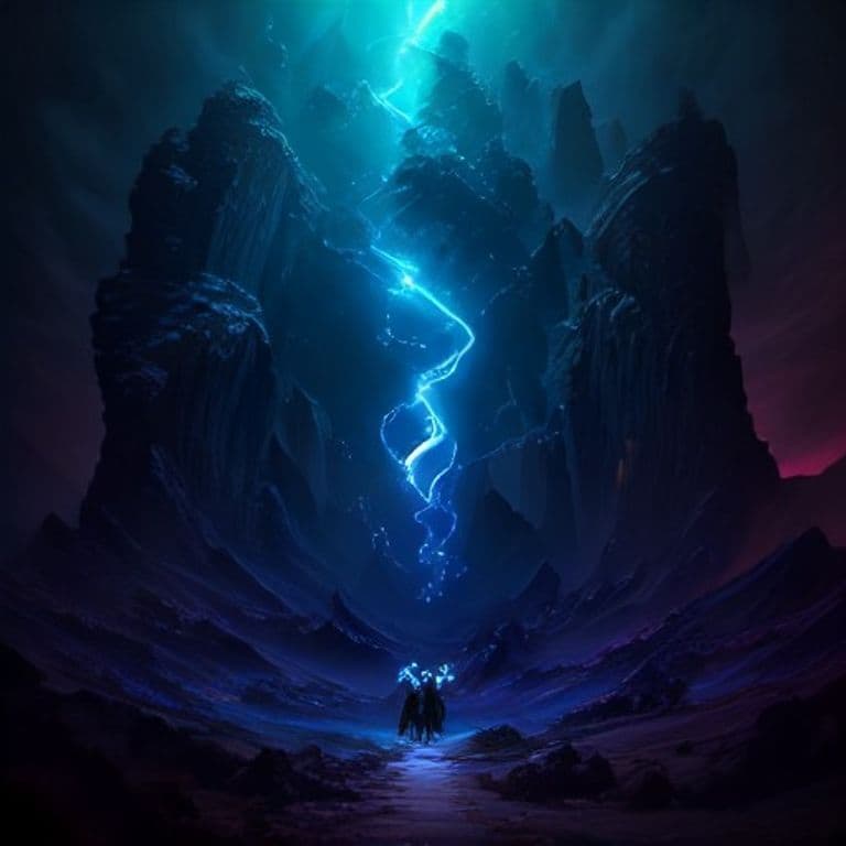 Thunderous Stampede — fantasy spell effect illustration. Thunderous Stampede is a 2nd-level transmutation available to Sorcerer, Warlock, Wizard.