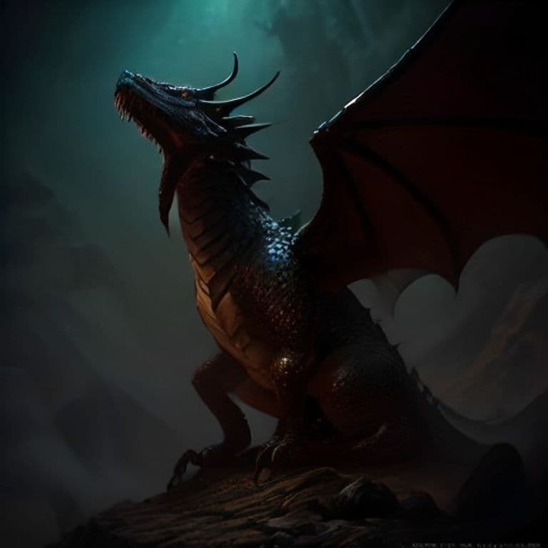 Bronze Dragon Wyrmling — fantasy monster illustration. Bronze Dragon Wyrmling is a medium dragon (Challenge Rating 2).