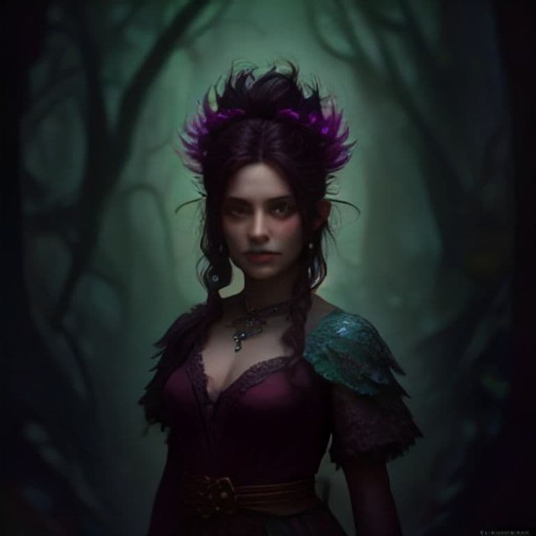 Brownie Mystic — fantasy monster illustration