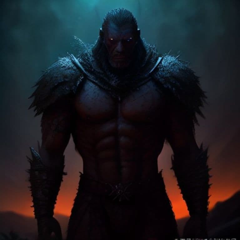 Berserker — fantasy monster illustration. Berserker is a medium humanoid (Challenge Rating 2).