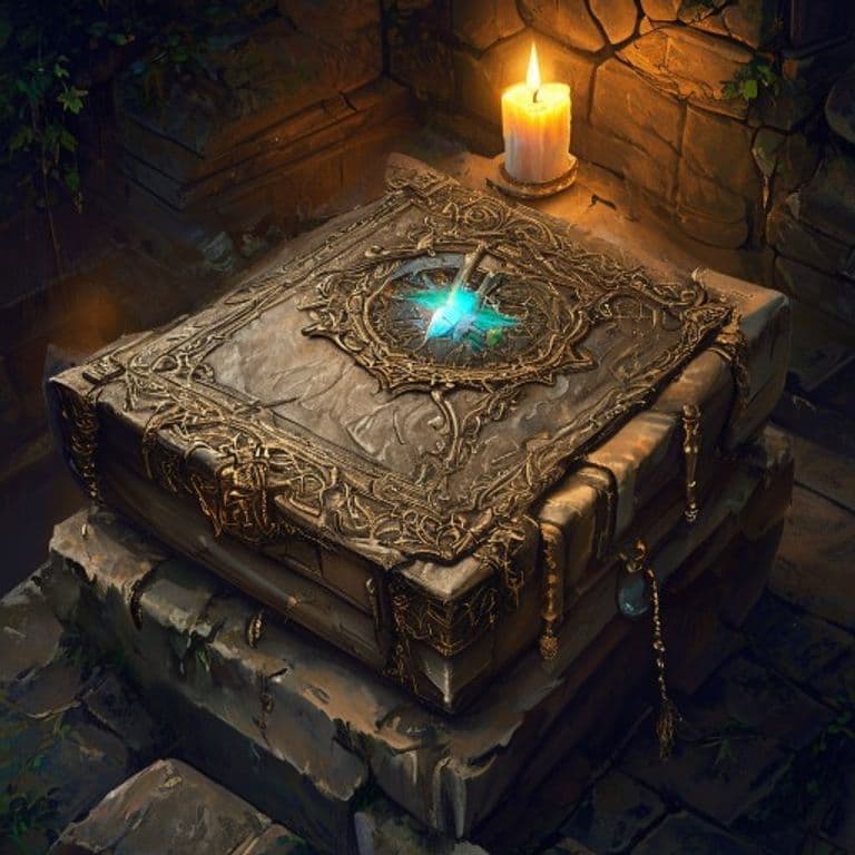 Tome of Understanding — fantasy item illustration