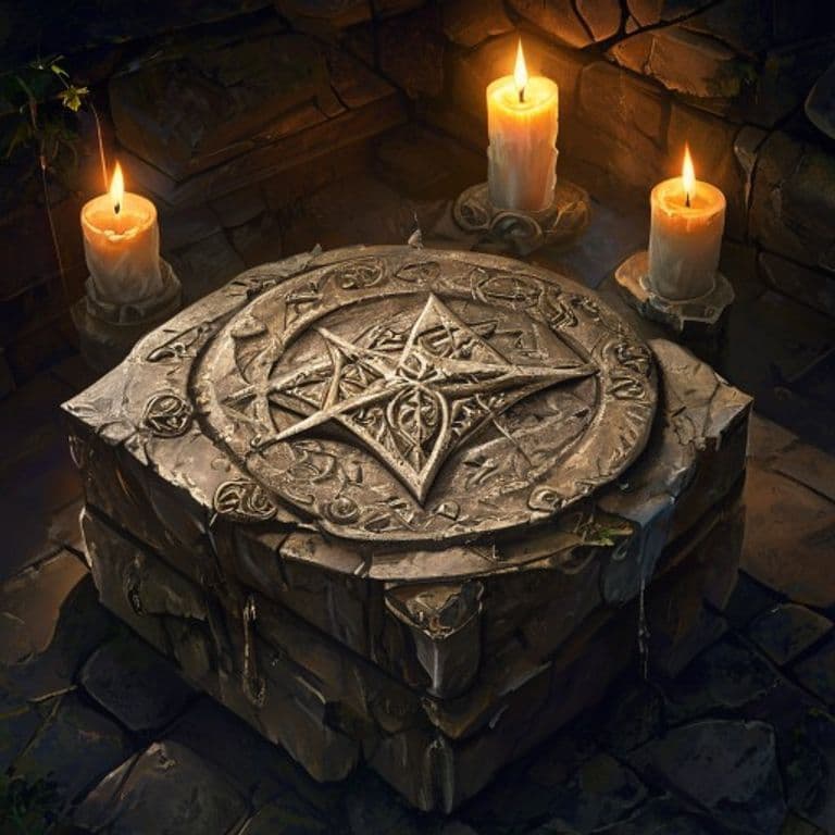 Unliving Rune — fantasy item illustration