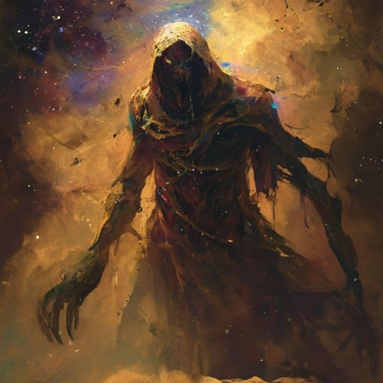 Sandman — fantasy monster illustration