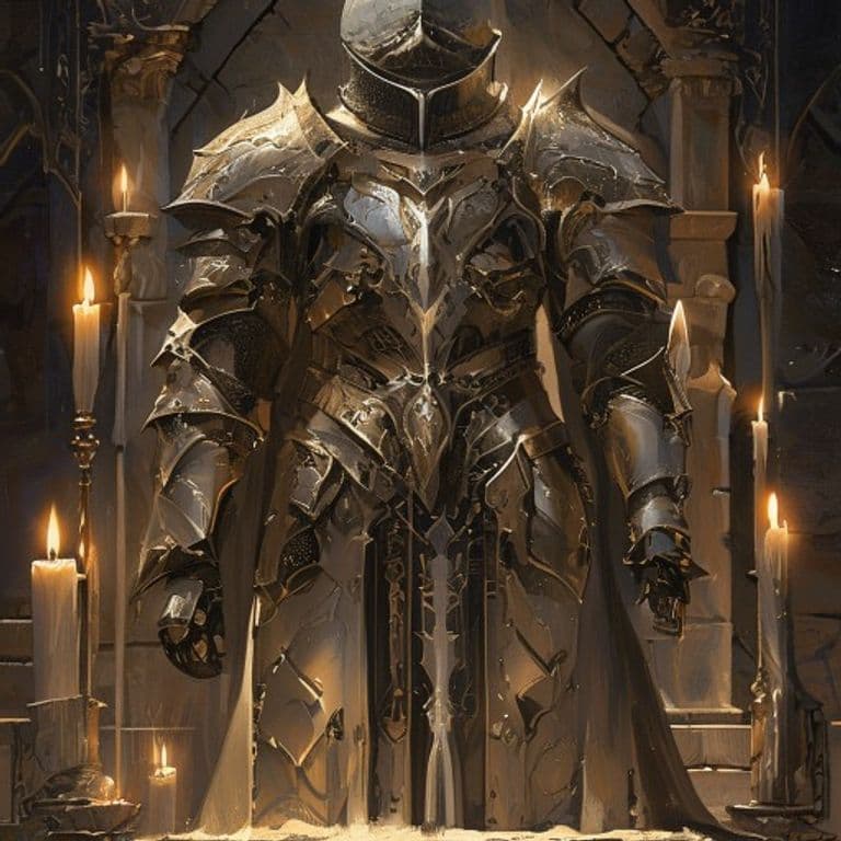 Sand Suit — fantasy item illustration