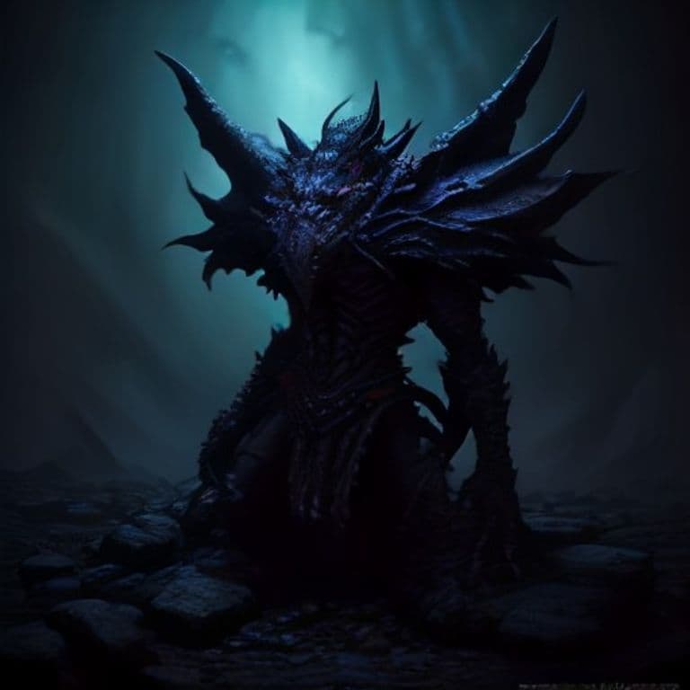 Stryx — fantasy monster illustration. Stryx is a tiny monstrosity (Challenge Rating 1/8).