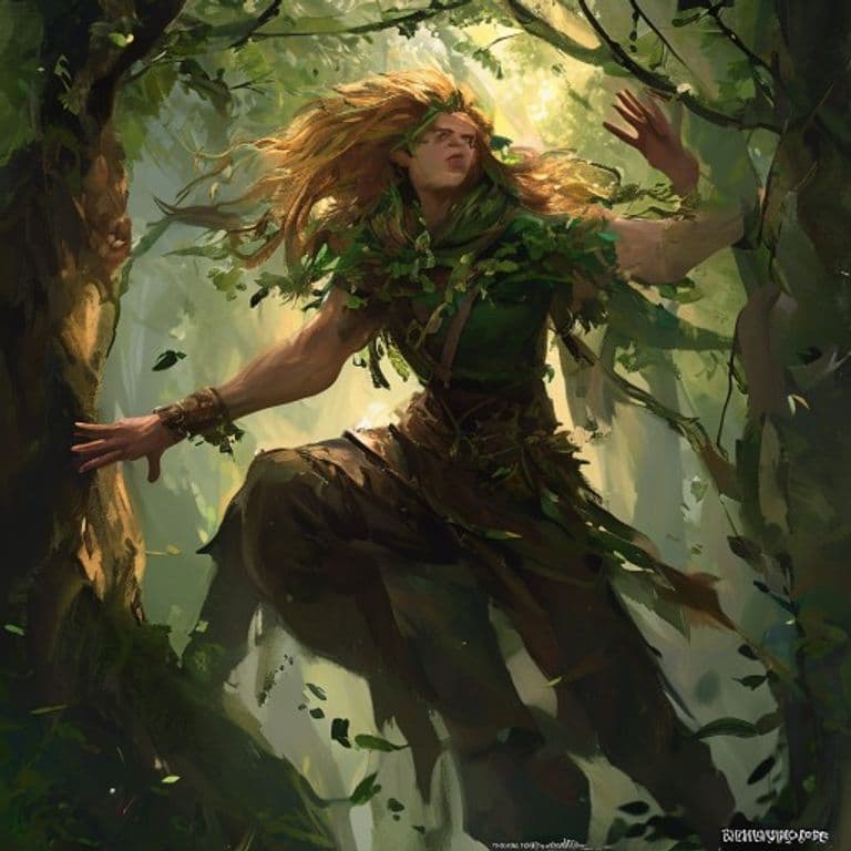 Friend of the Forest — fantasy feat illustration