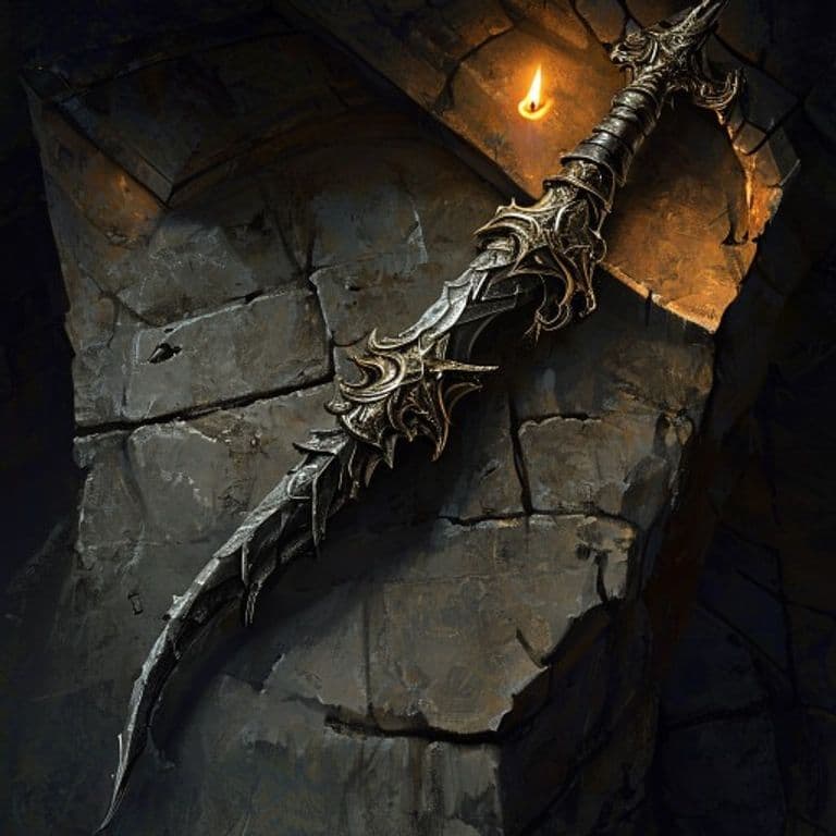 Manticore's Tail — fantasy item illustration