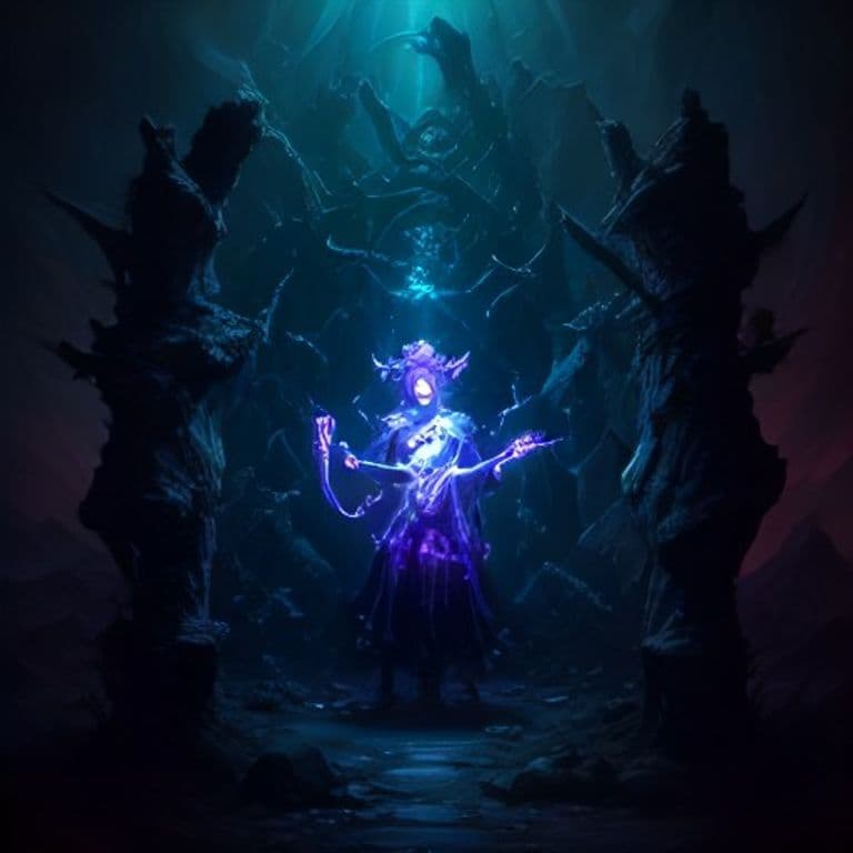 Curse of Yig — fantasy spell effect illustration. Curse of Yig is a 5th-level transmutation available to Bard, Cleric, Druid, Paladin, Ranger, Sorcerer, Warlock, Wizard.