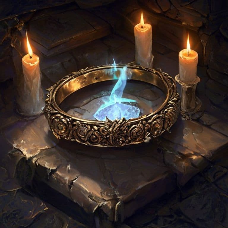 Second Wind — fantasy item illustration
