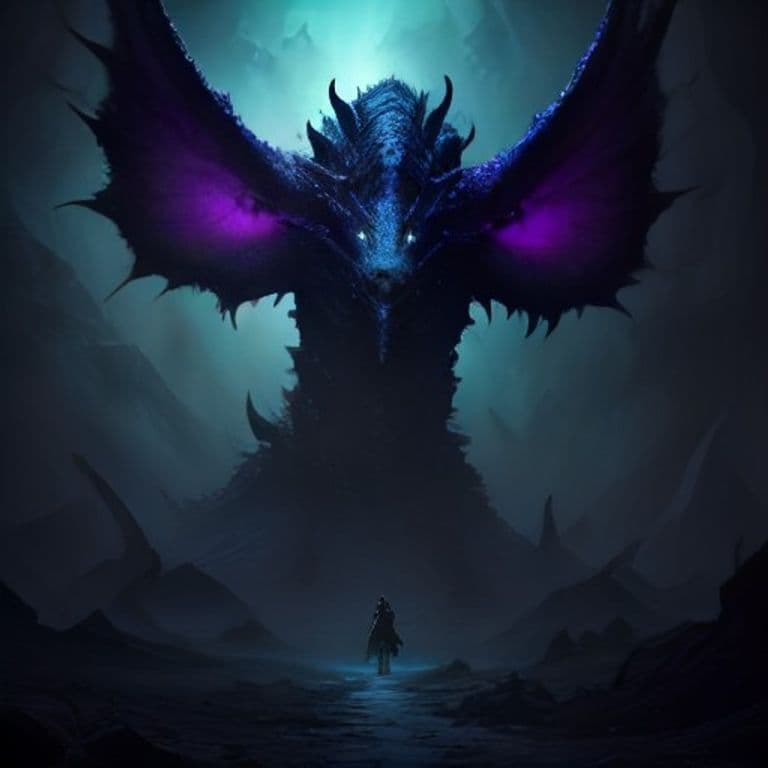 Broodmother of Leng — fantasy monster illustration. Broodmother of Leng is a huge aberration (Challenge Rating 11).