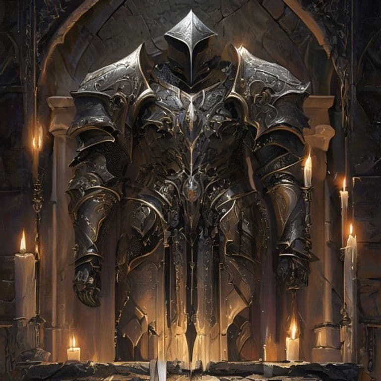 Fountmail — fantasy item illustration