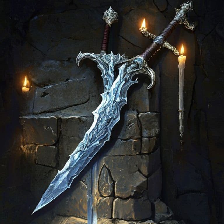 Frost Brand — fantasy item illustration