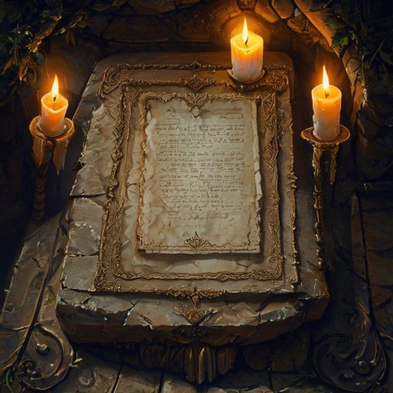 Letter-Lift Paper — fantasy item illustration