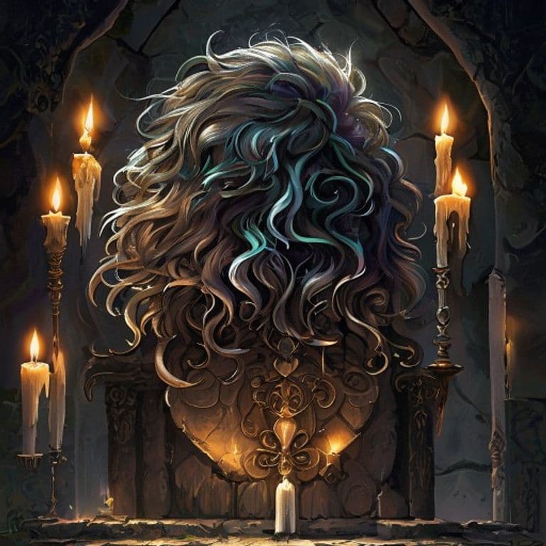 Hair Fuses — fantasy item illustration