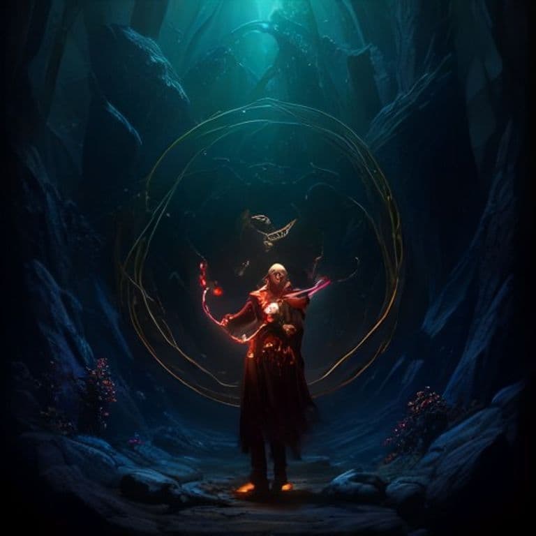 Longstrider — fantasy spell effect illustration. Longstrider is a 1st-level transmutation available to Bard, Druid, Ranger, Wizard.