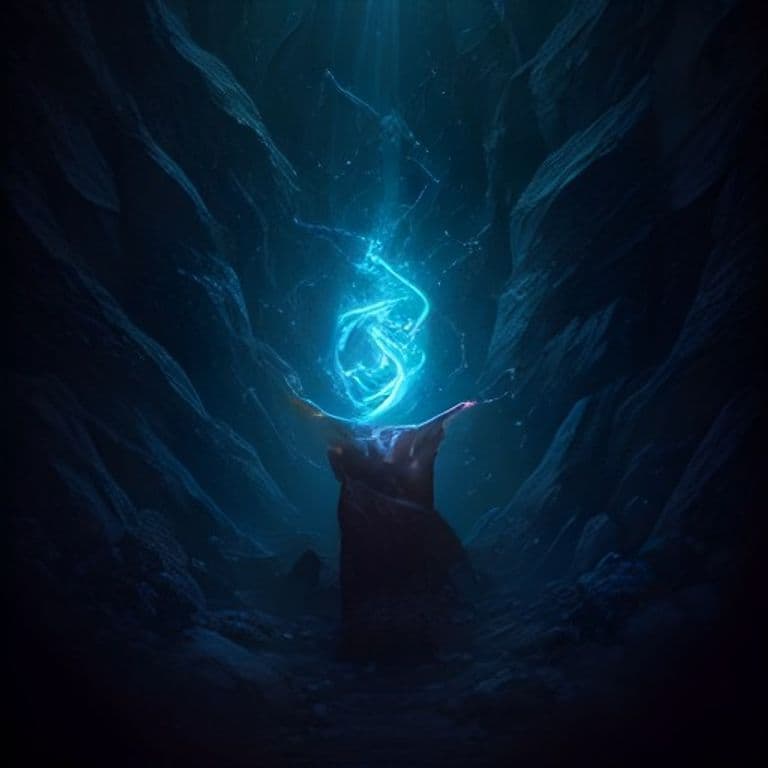 Nondetection — fantasy spell effect illustration. Nondetection is a 3rd-level abjuration available to Bard, Cleric, Ranger, Wizard.