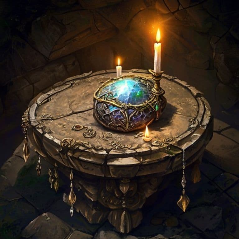 Earth Charm — fantasy item illustration. Earth Charm is a magic item (wondrous item) of uncommon rarity.
